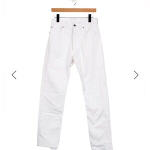 Maison Martin Margliera Crisp White Straight-Leg Jeans AZ 2